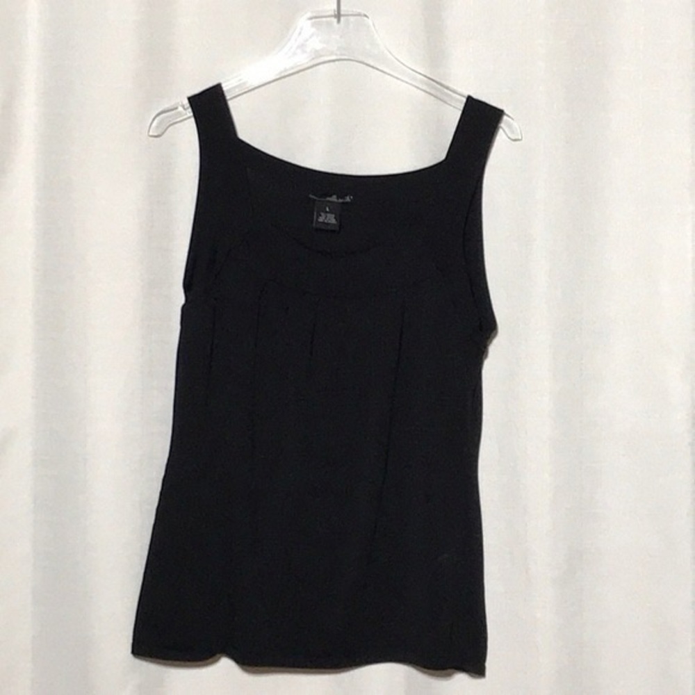 Willi Smith Classic Black Tank Top